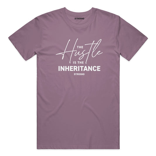 HUSTLE Midweight Tee - Wine