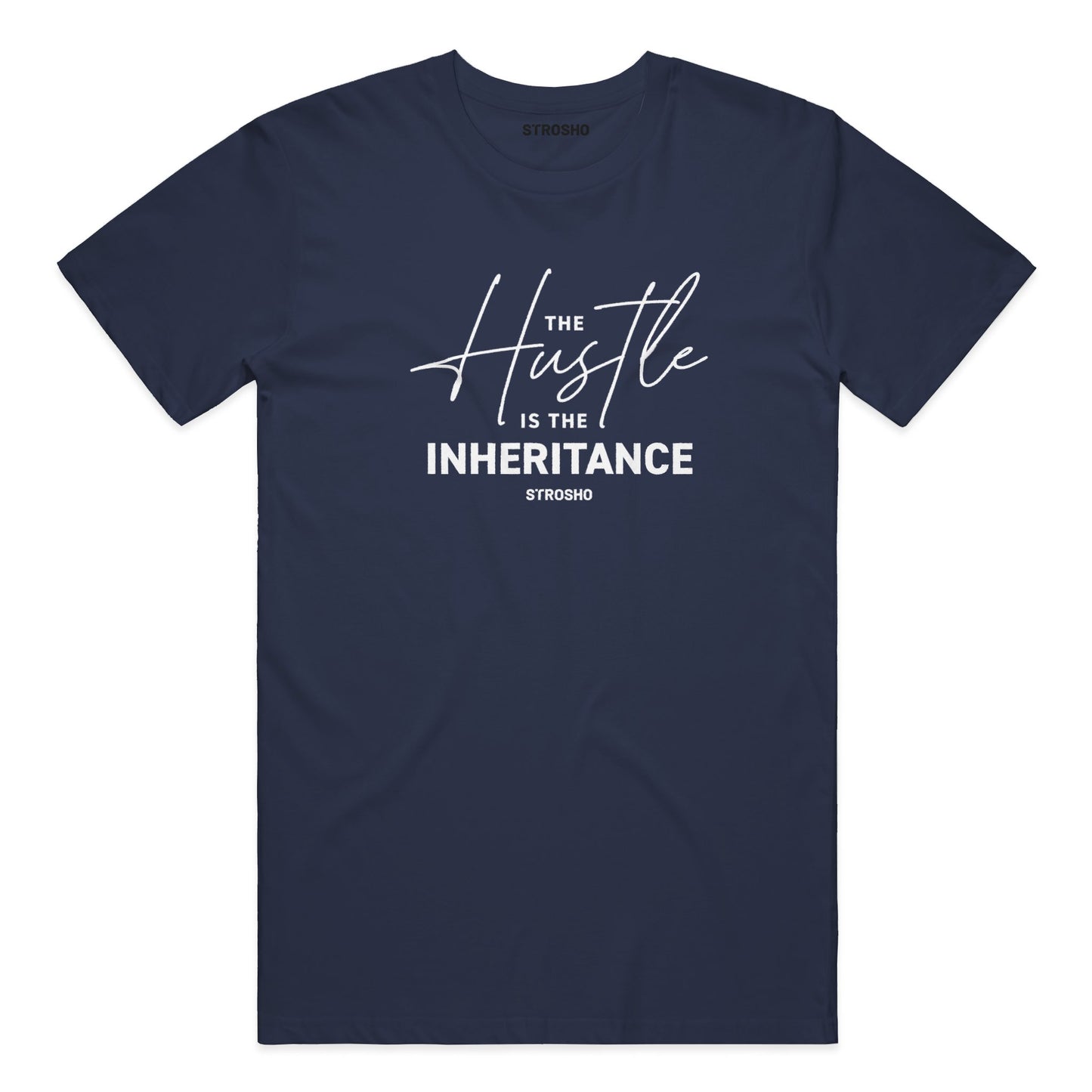 HUSTLE Soft Tee - Navy