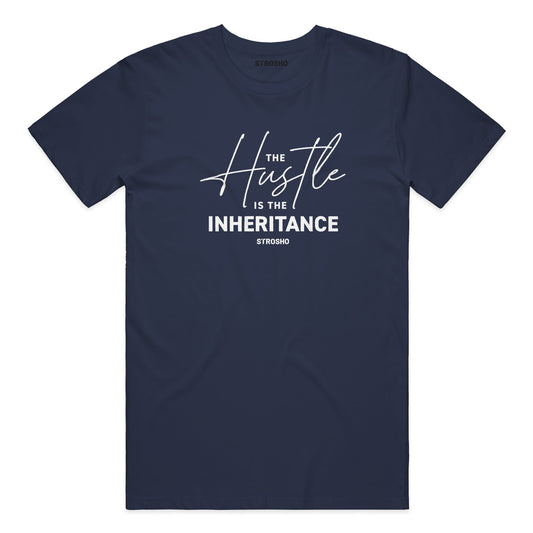 HUSTLE Soft Tee - Navy