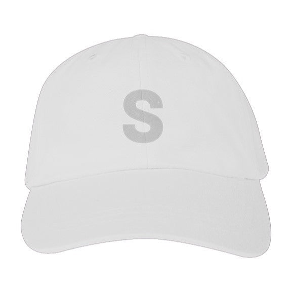 “Original” Cap – Distressed S (Adams AD969, Stone)