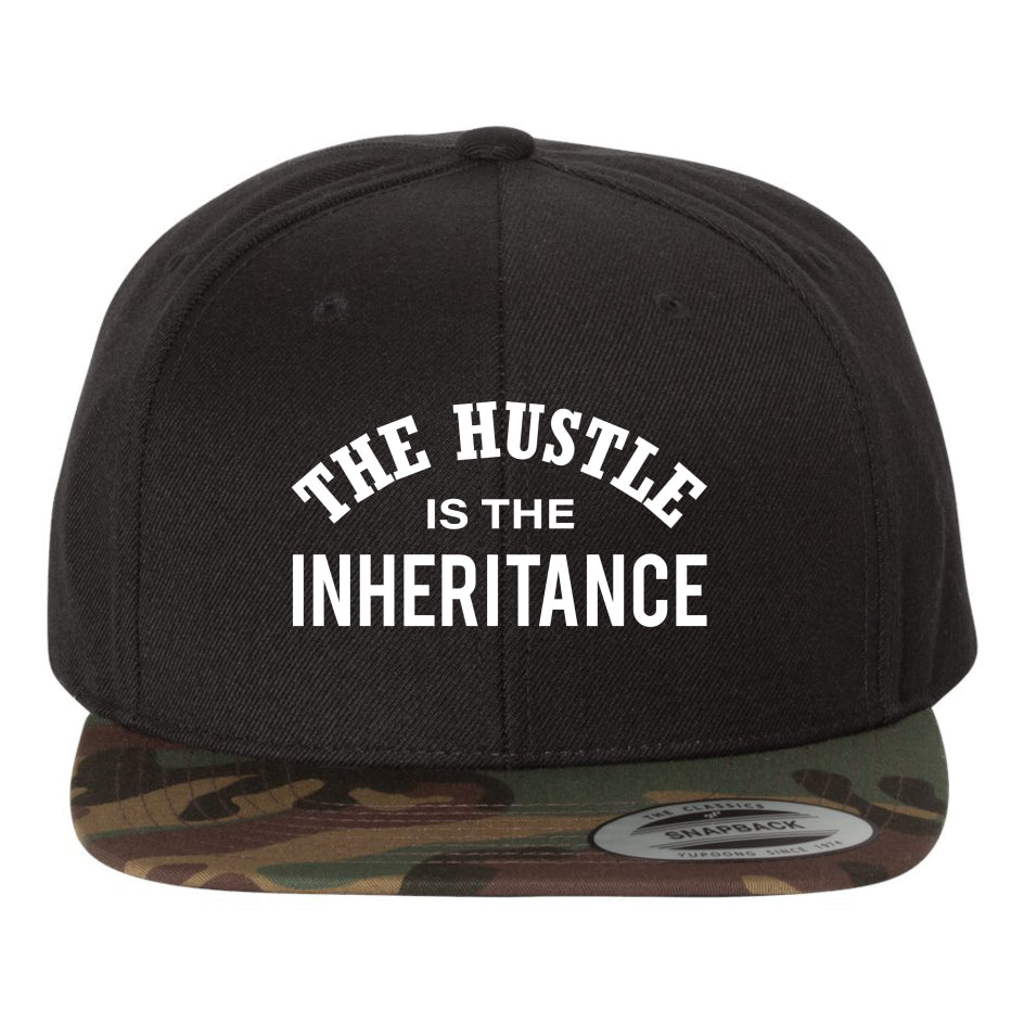 STROSHO “Hustle Legacy” Snapback — Black Camo Edition