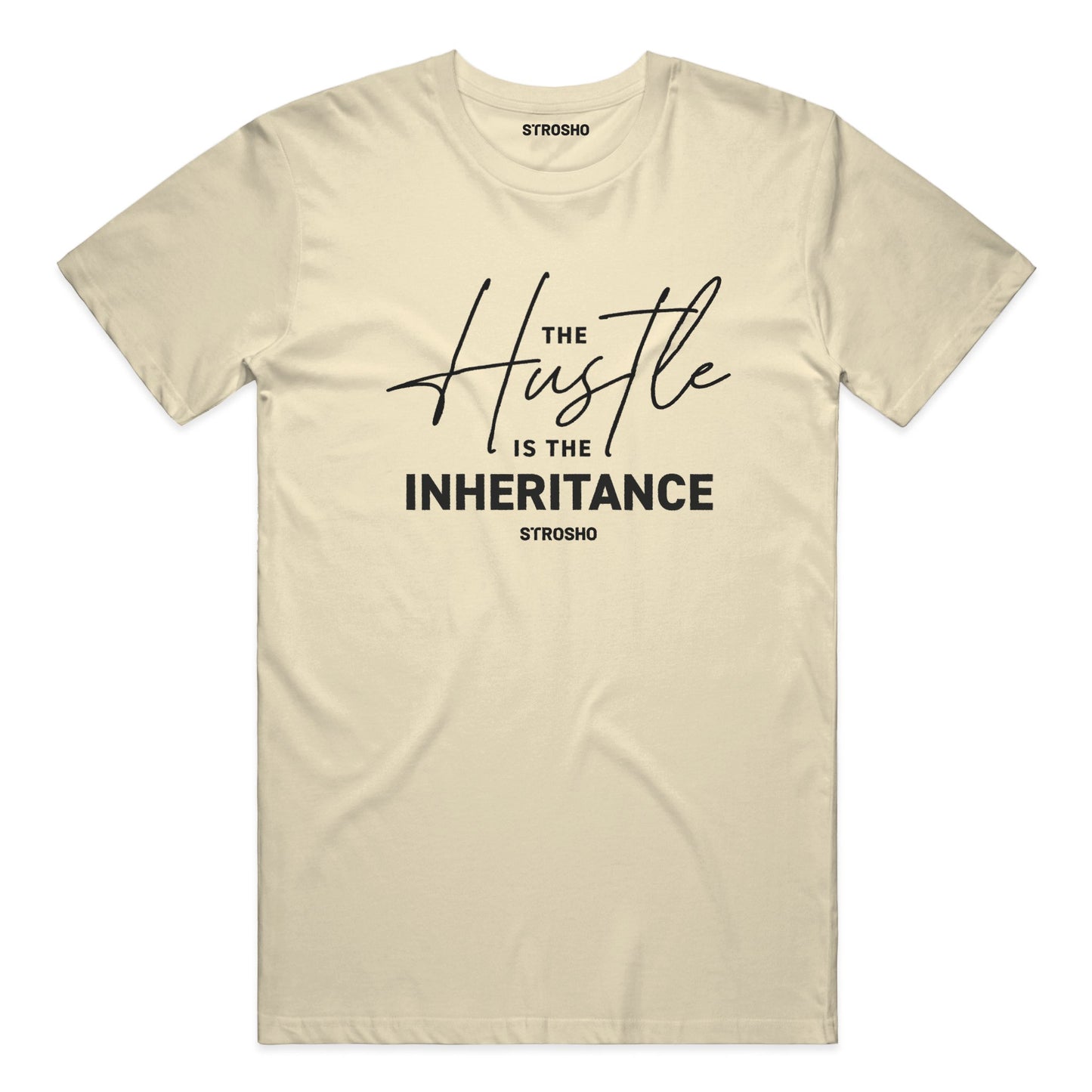 HUSTLE Soft Tee - Soft Cream