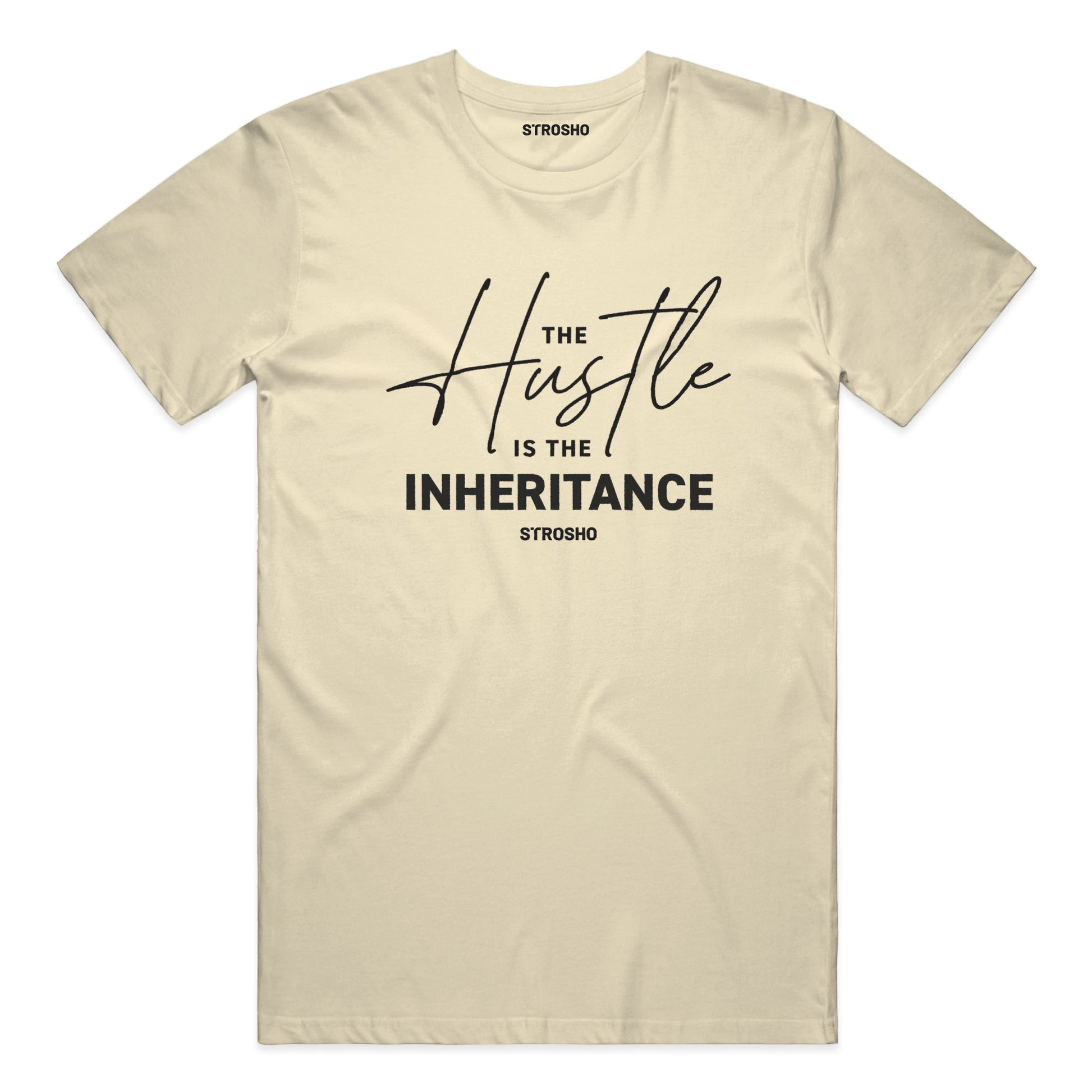 HUSTLE Soft Tee - Soft Cream