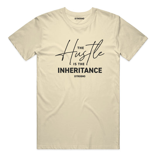 HUSTLE Soft Tee - Soft Cream