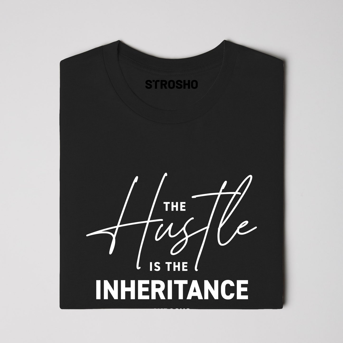 HUSTLE Soft Tee - Black