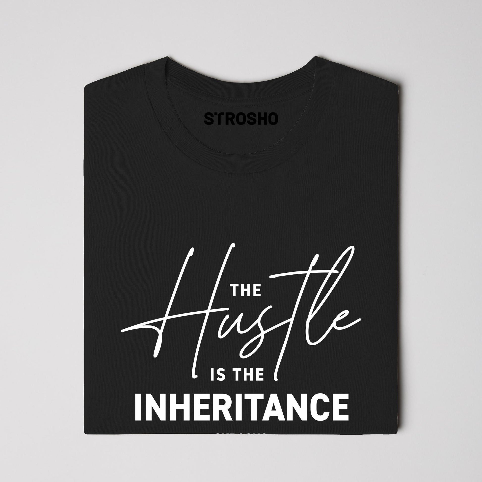 HUSTLE Soft Tee - Black