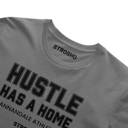 HUSTLE HOME Soft Tee - Storm