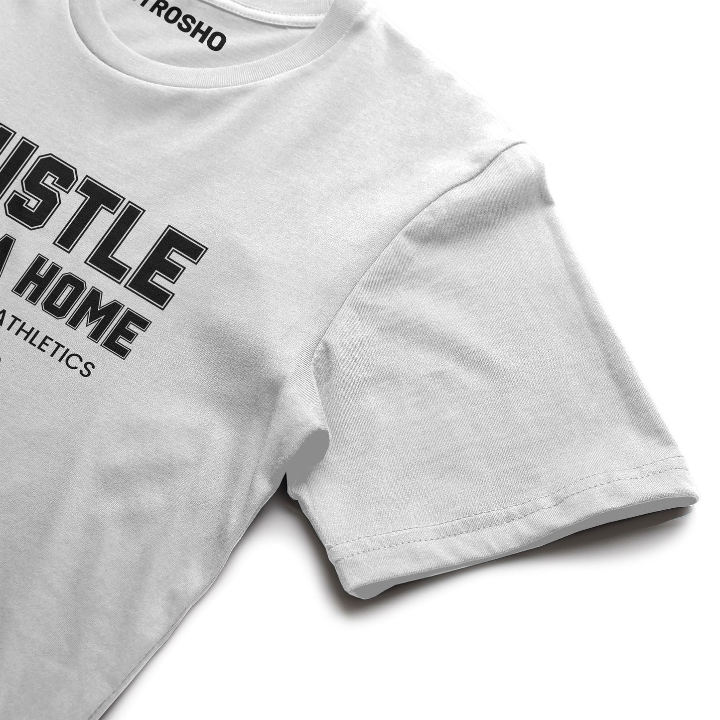HUSTLE HOME Midweight Tee - White