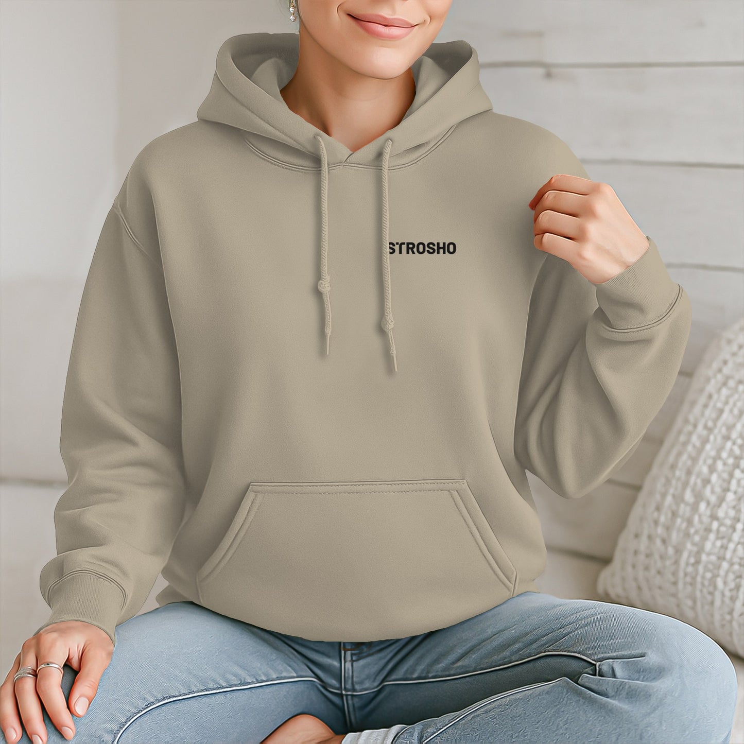 ASK Premium Hoodie - Sandstone