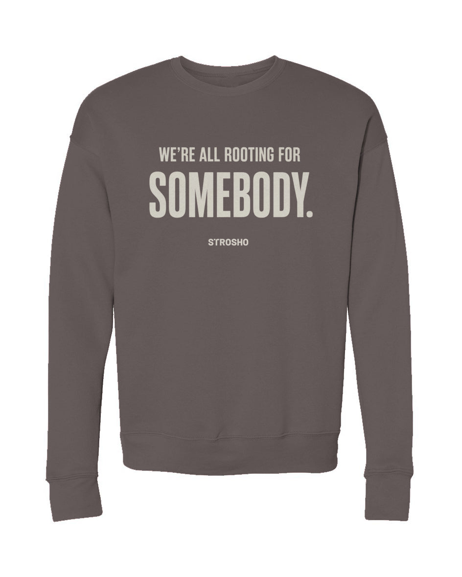 Rooting Crewneck Asphalt