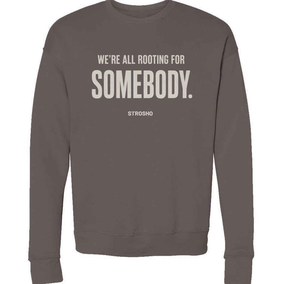 Rooting Crewneck Asphalt