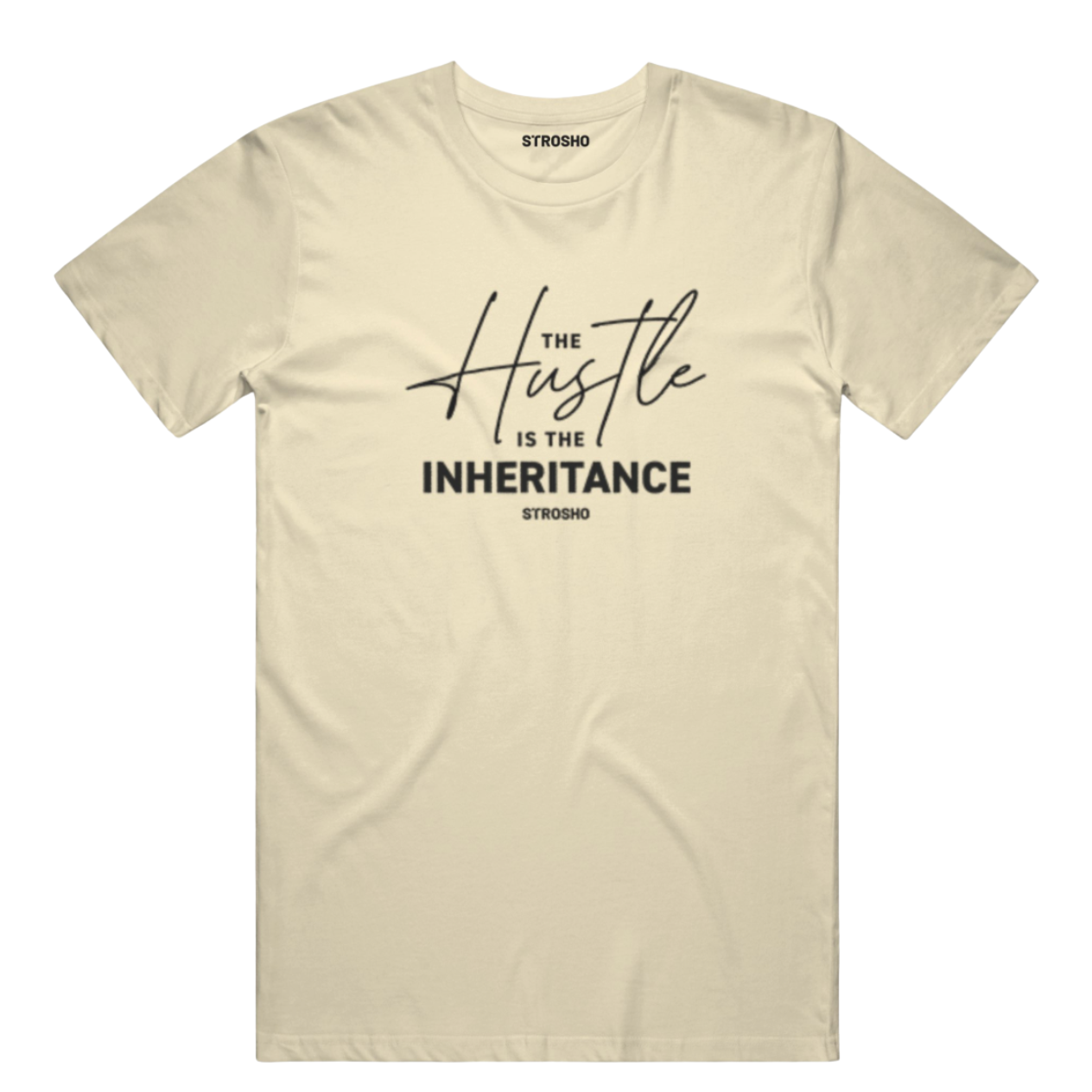 HUSTLE Soft Tee - Cream