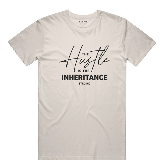 HUSTLE Midweight Tee - Ivory