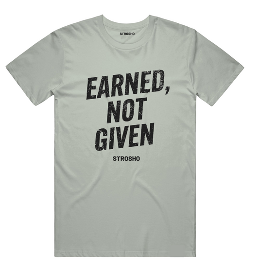 EARNED Midweight Tee - Bay