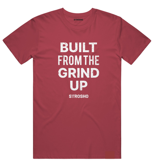 BUILT Midweight Tee - Brick Red