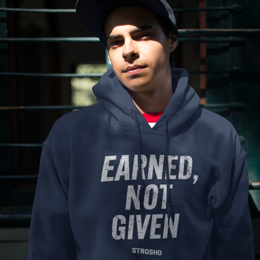 EARNED Standard Hoodie β Navy