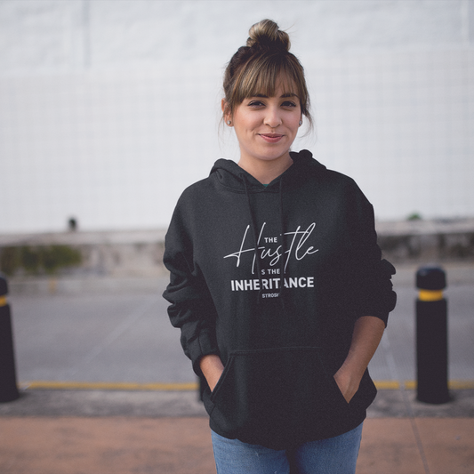 HUSTLE Standard Hoodie β Black