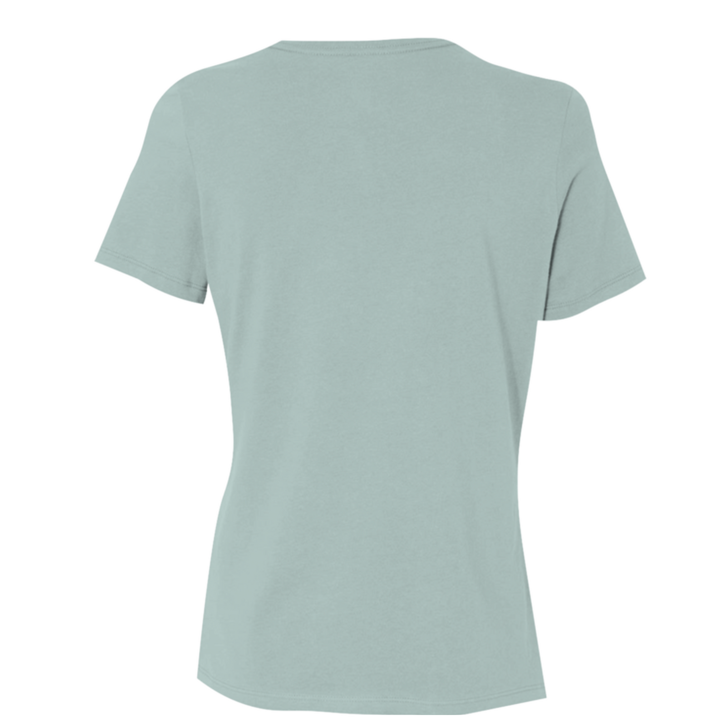 The Hustle Is The Inheritance Women’s Fitted Tee (Dusty Blue)