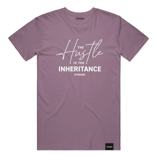 The Hustle Is The Inheritance Tee (Wine)