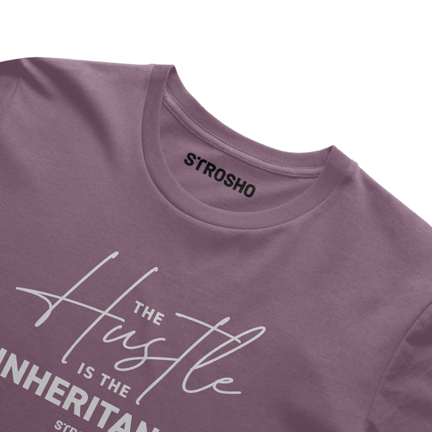 The Hustle Is The Inheritance Tee (Wine)