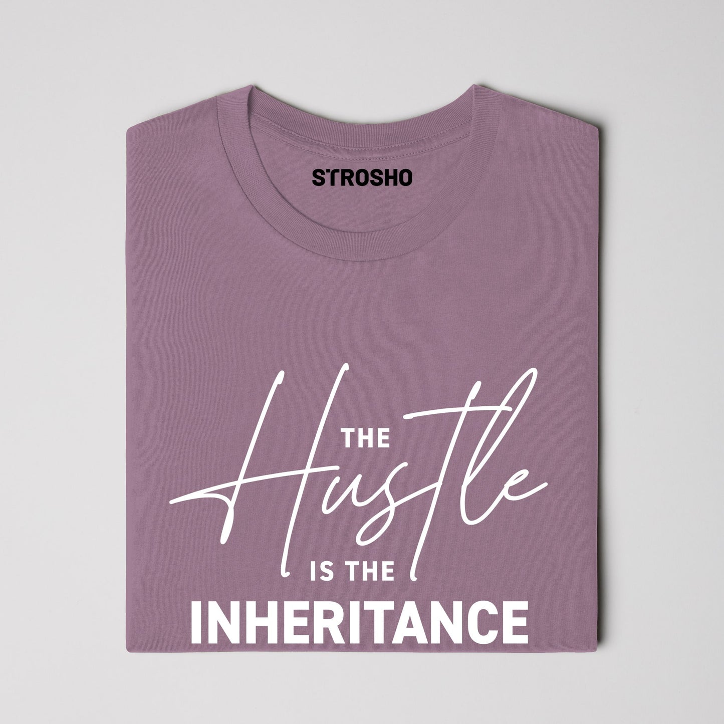 The Hustle Is The Inheritance Tee (Wine)