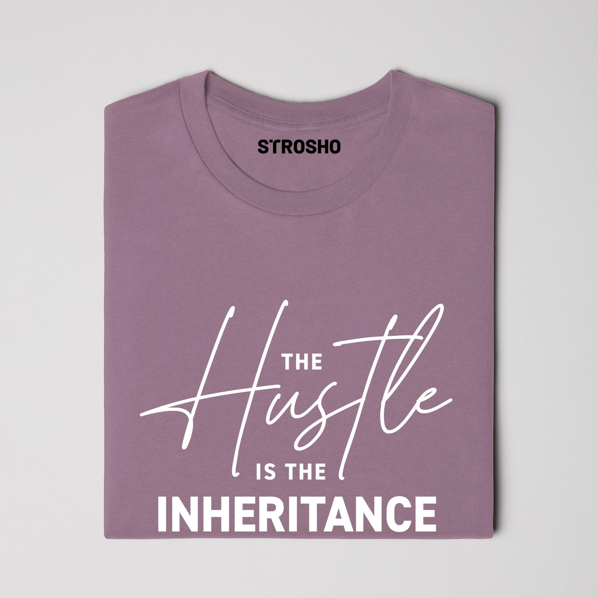 The Hustle Is The Inheritance Tee (Wine)
