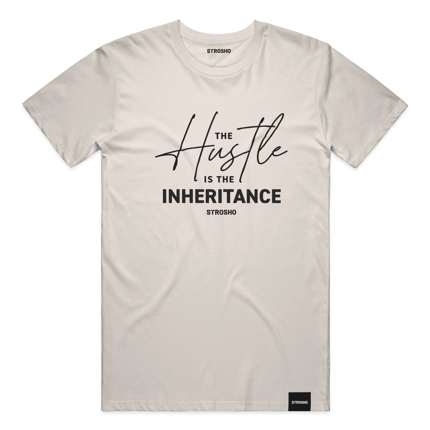 The Hustle Is The Inheritance Tee (Ivory)