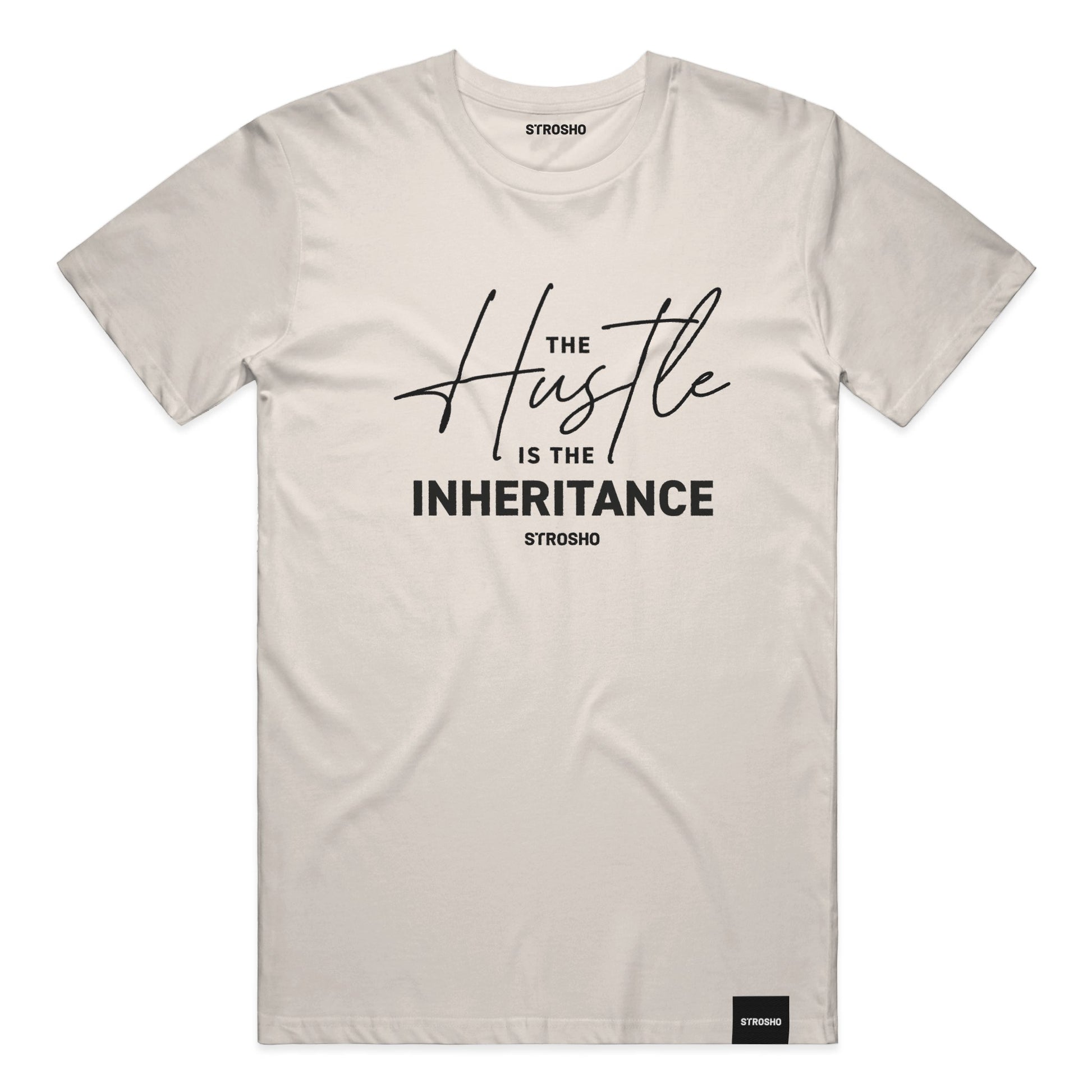 The Hustle Is The Inheritance Tee (Ivory)