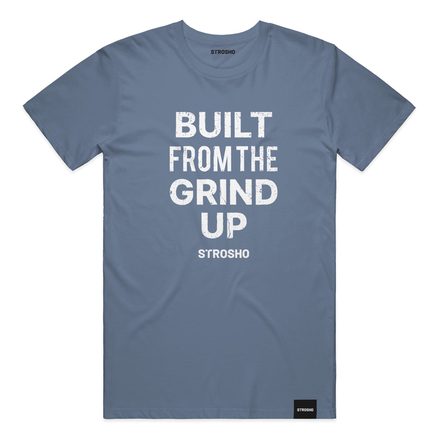 Built From The Grind Up Tee (Blue Jean)