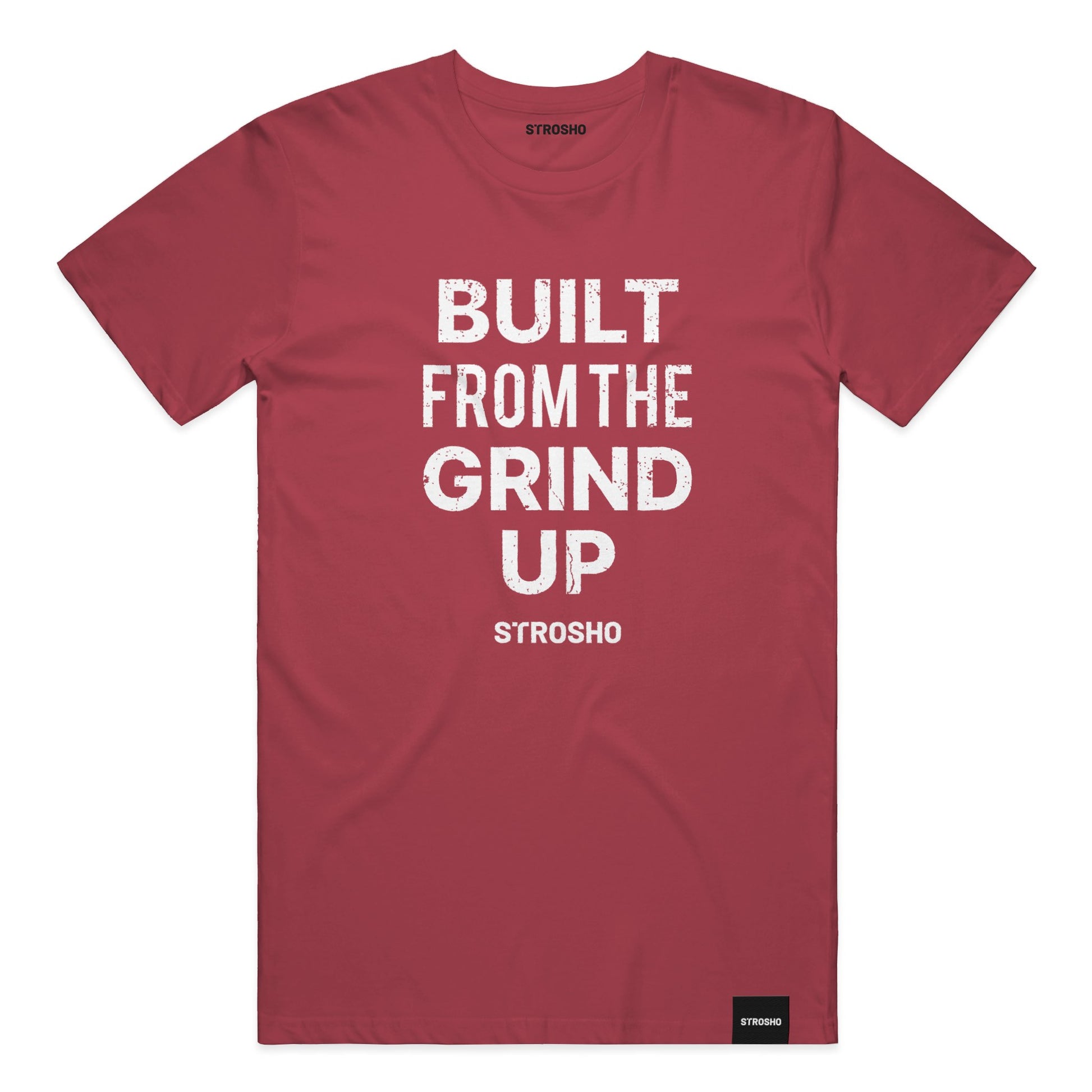 Built From The Grind Up Tee (Brick Red)