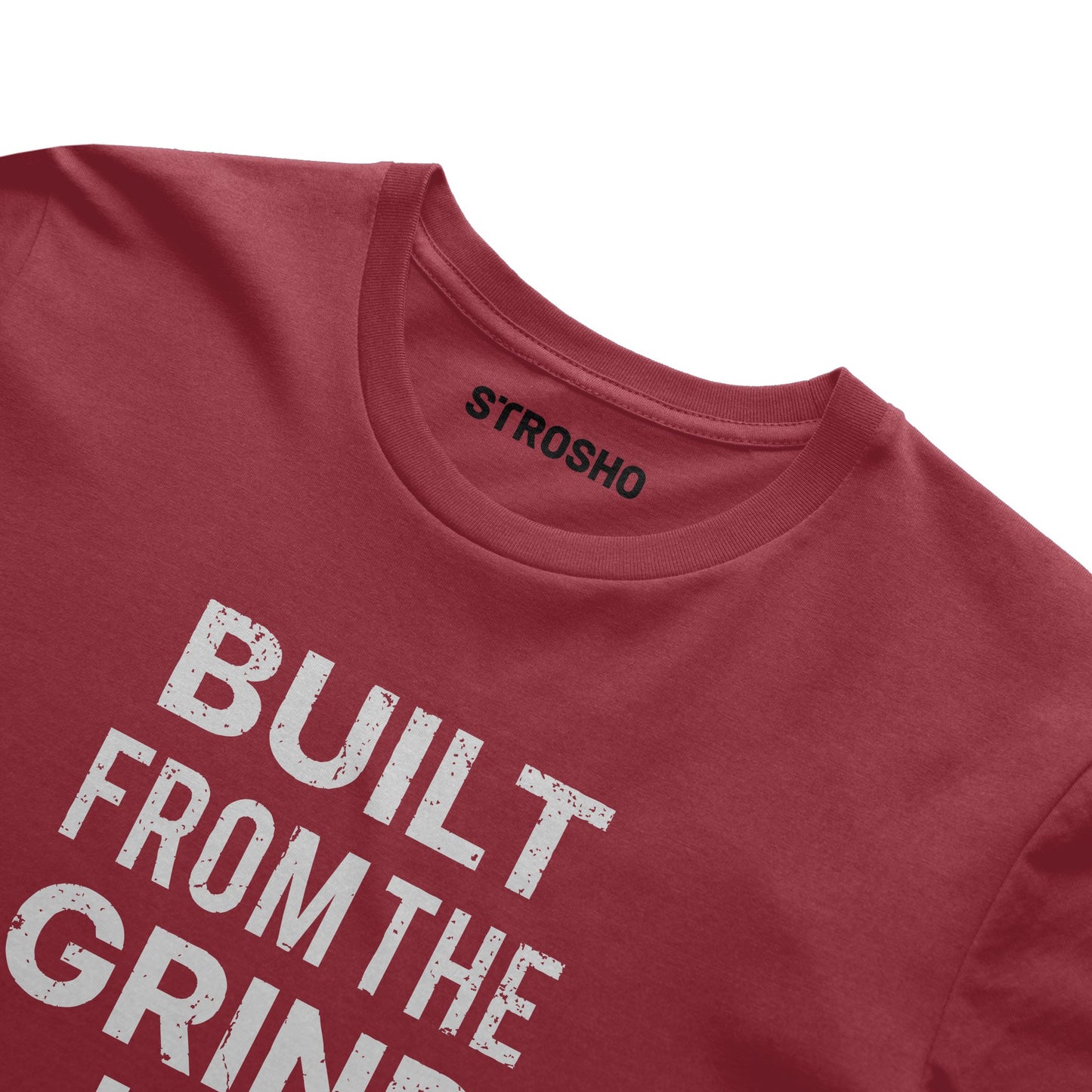 Built From The Grind Up Tee (Brick Red)