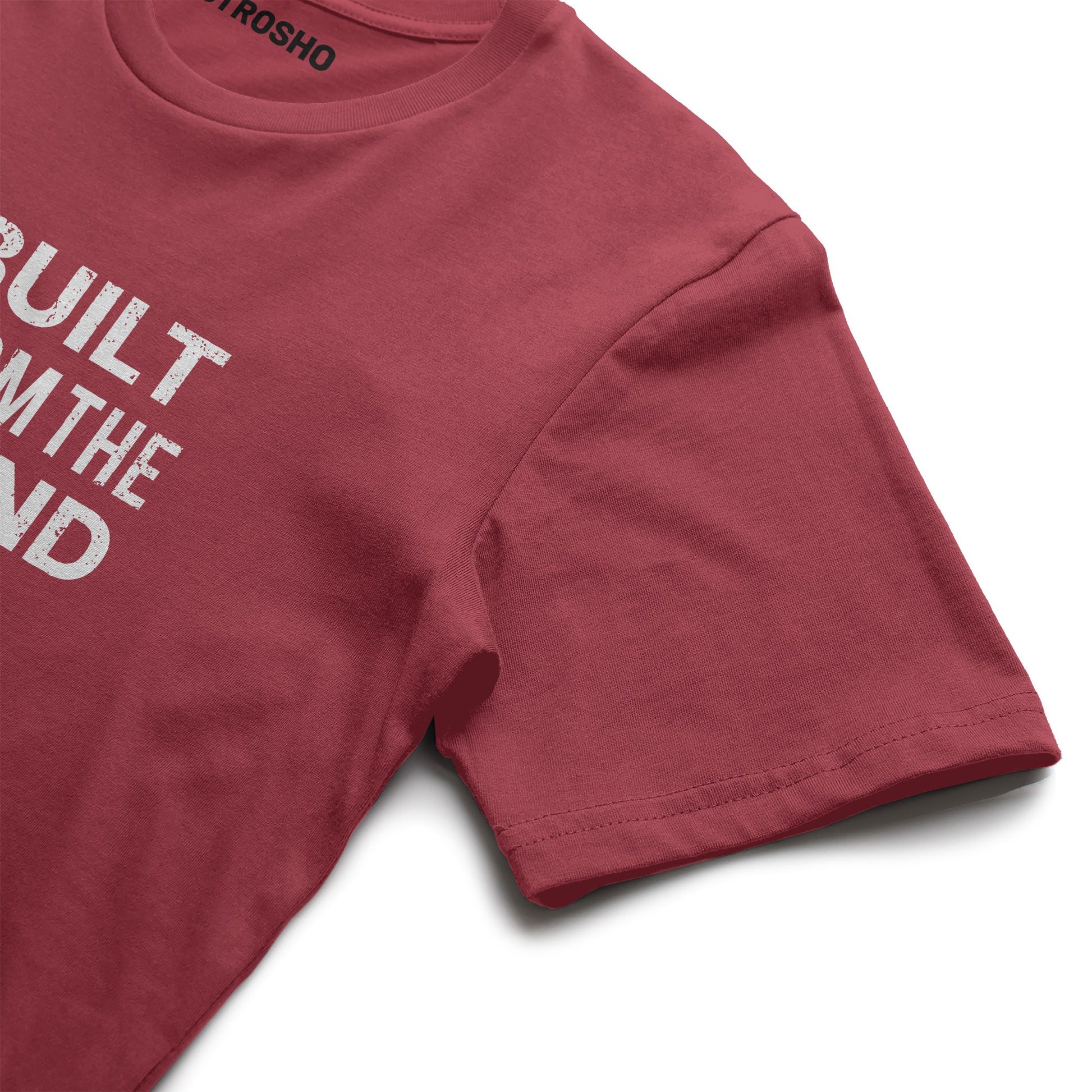 Built From The Grind Up Tee (Brick Red)