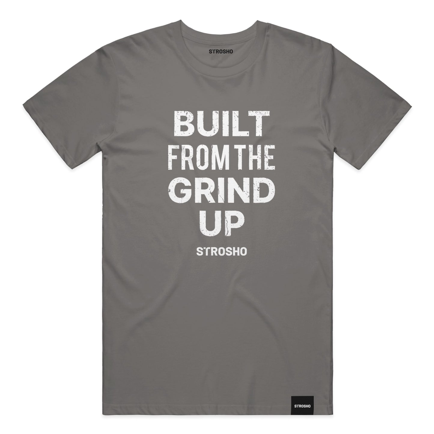 Built From The Grind Up Tee (Pepper)