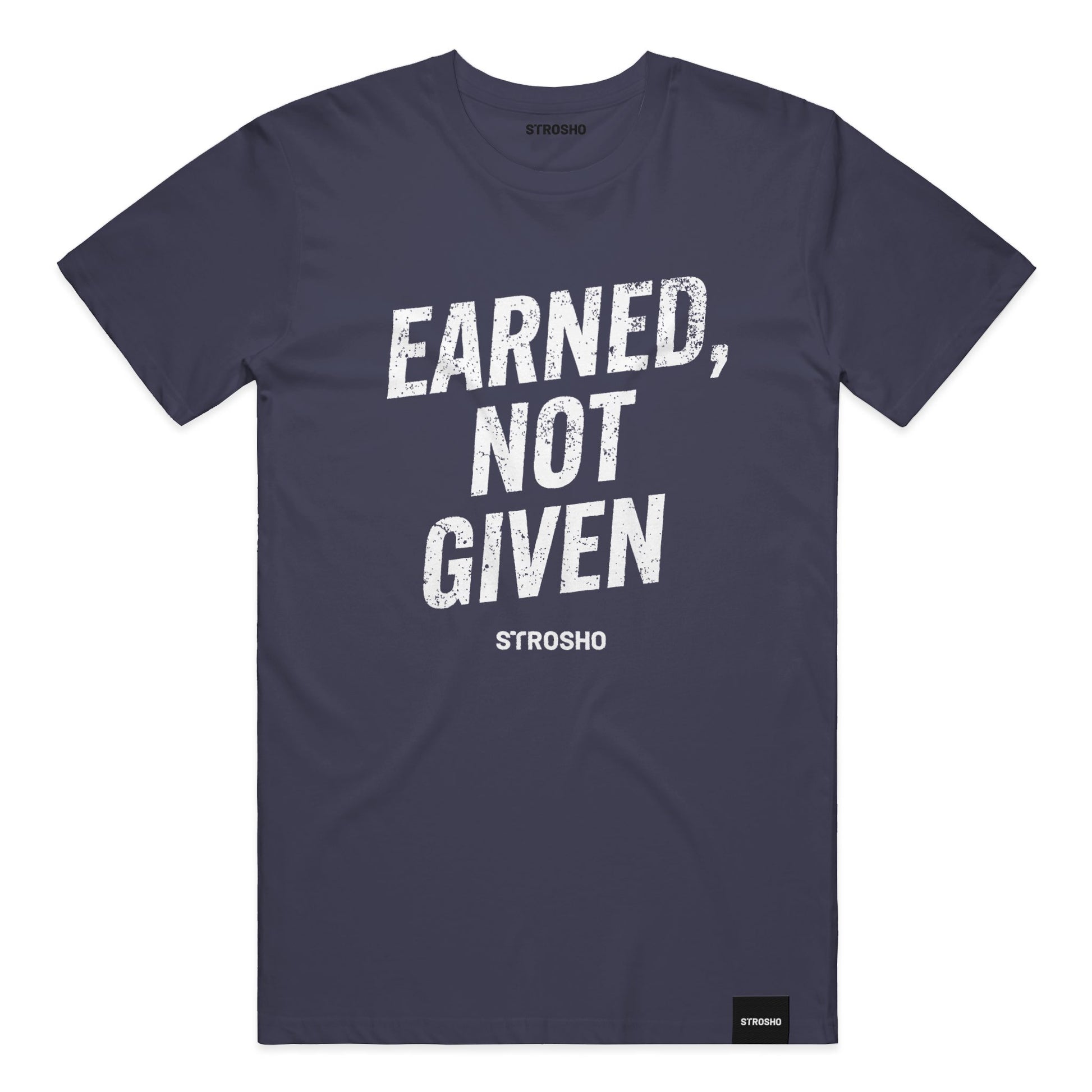 Earned, Not Given Tee (True Navy)