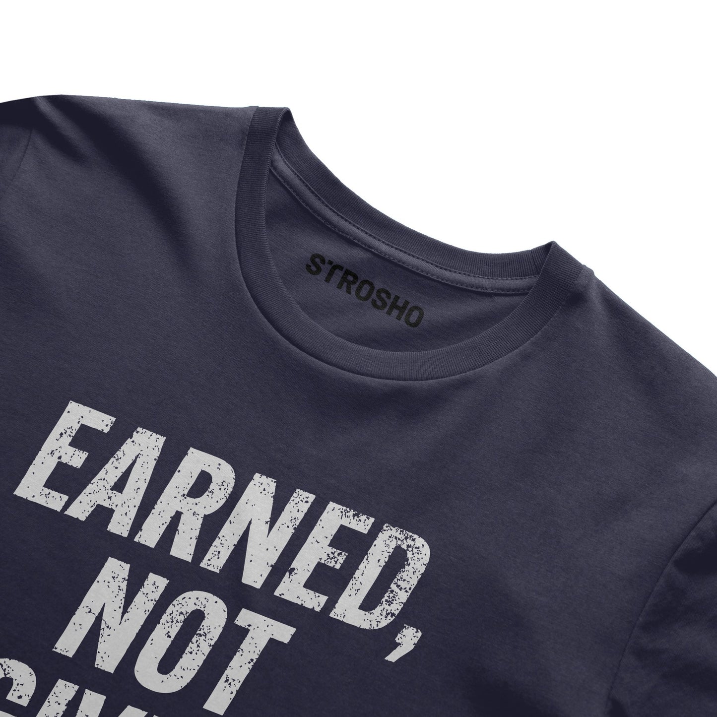 Earned, Not Given Tee (True Navy)