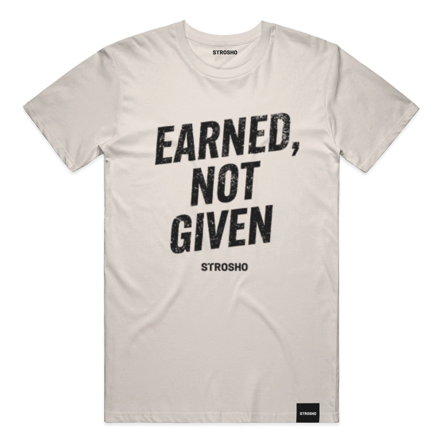 Earned, Not Given Tee (Ivory)