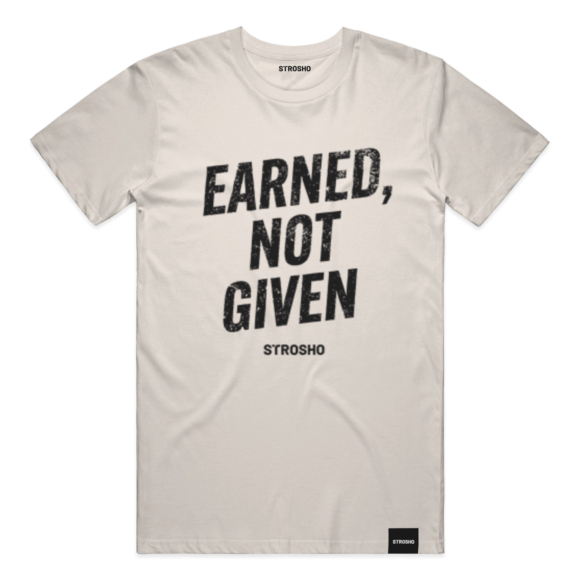 Earned, Not Given Tee (Ivory)