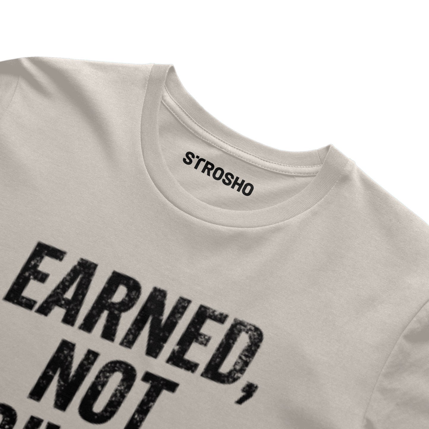 Earned, Not Given Tee (Ivory)