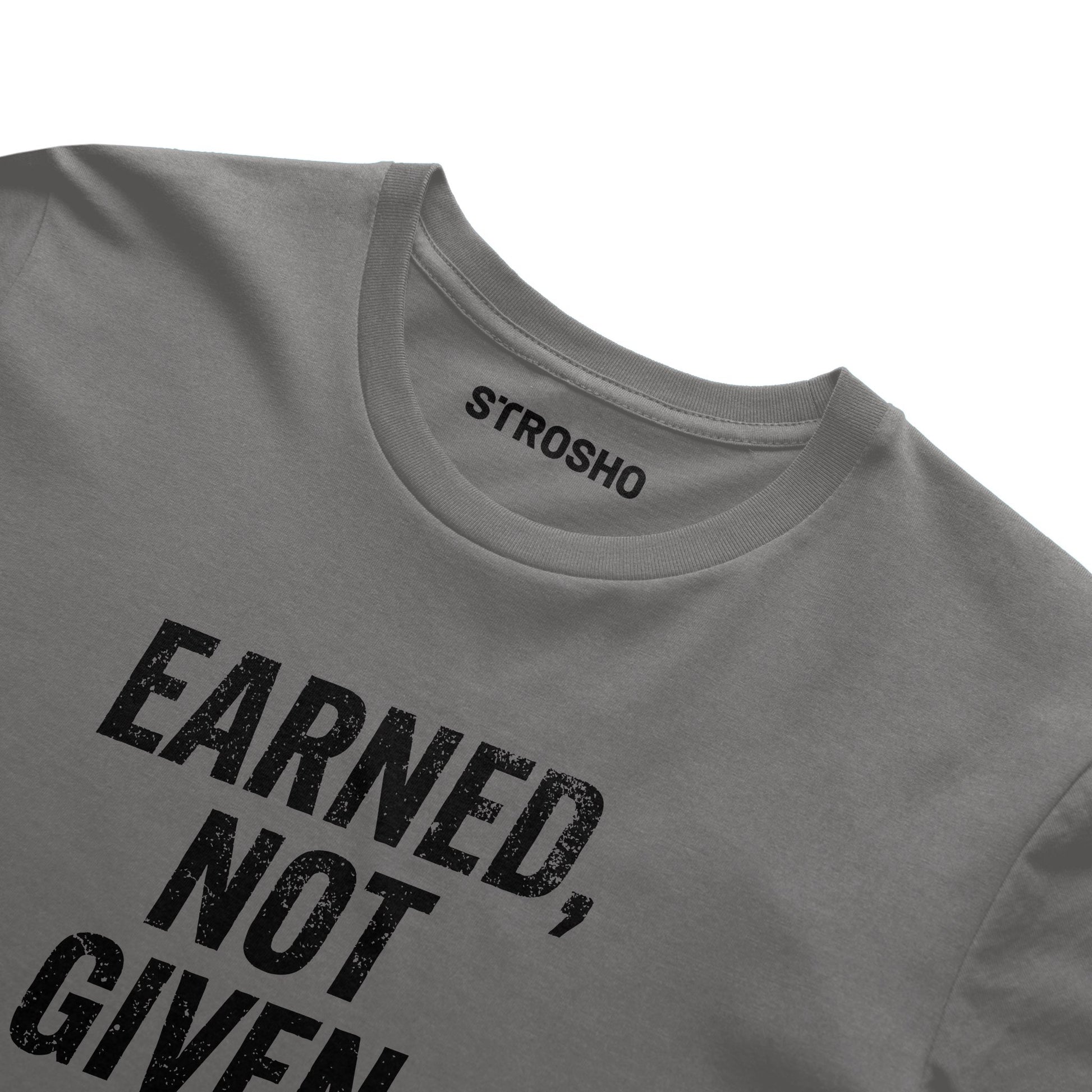Earned, Not Given Tee (Storm)
