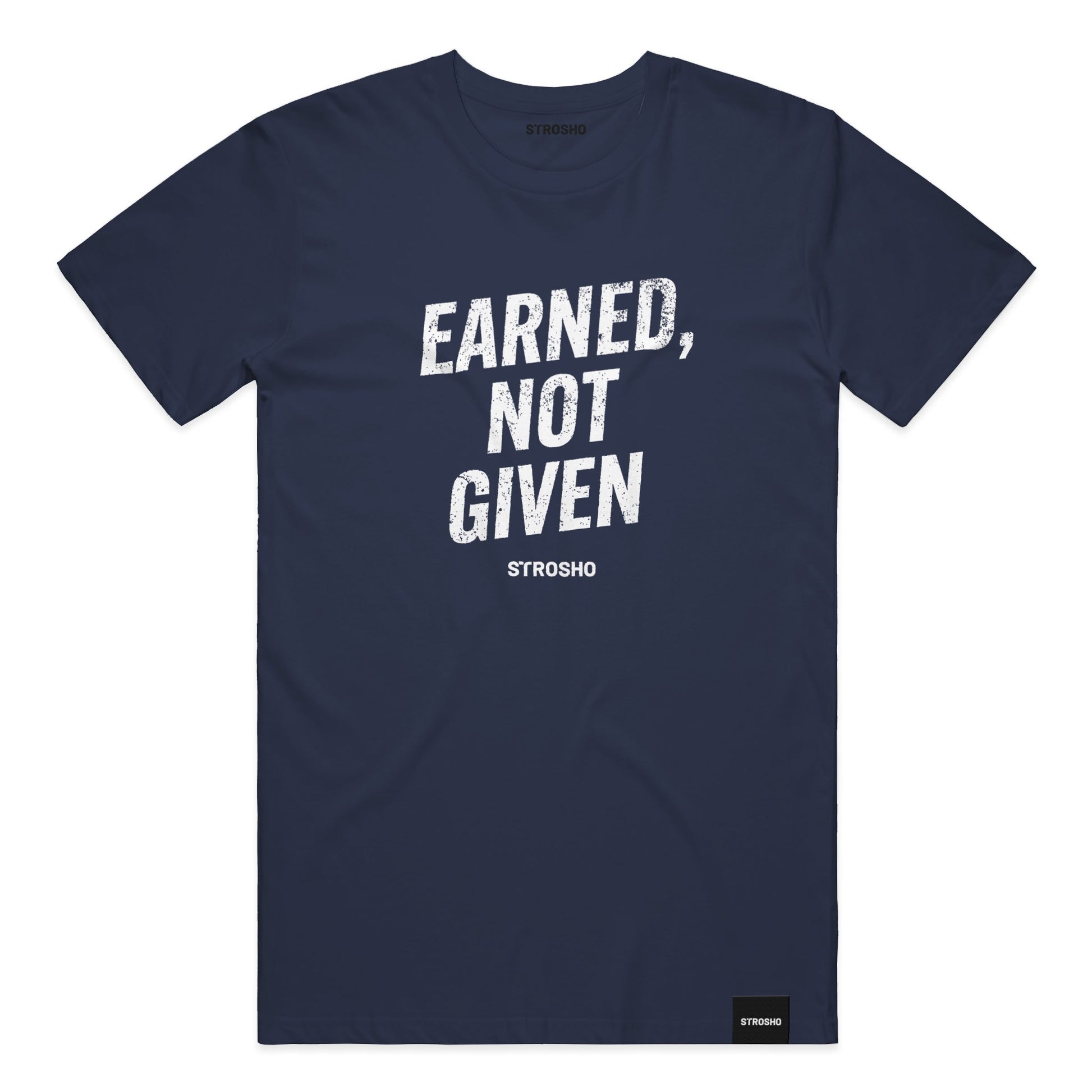 Earned, Not Given Tee (Navy)