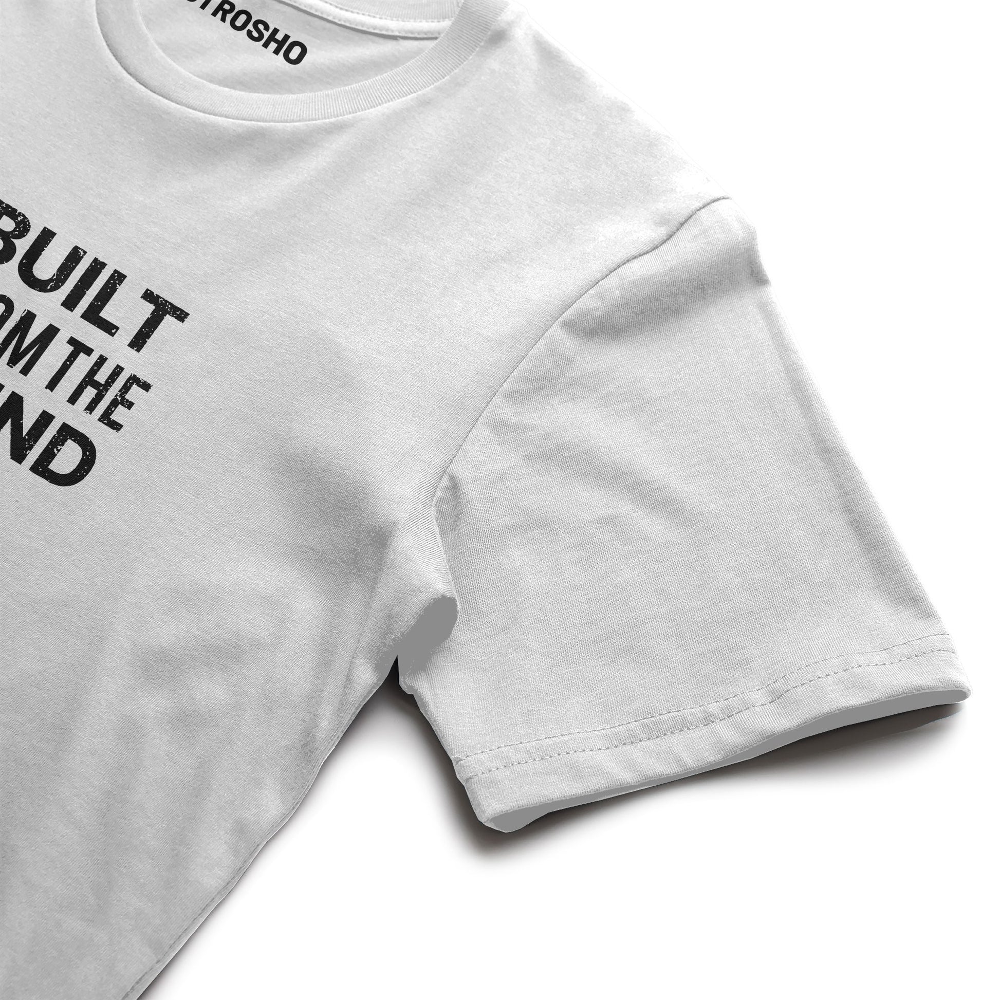 Built From The Grind Up Tee (White)