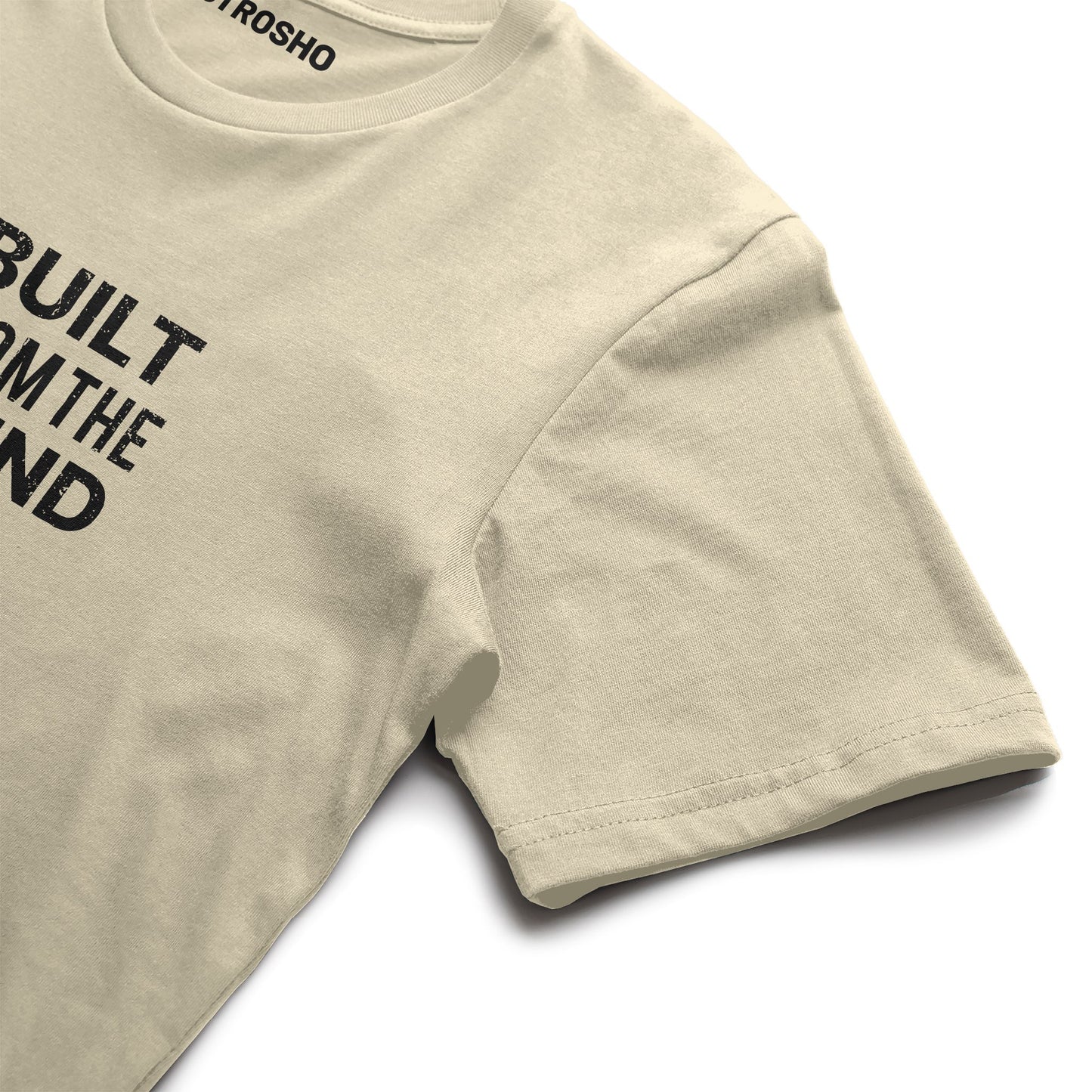 Built From The Grind Up Tee (Soft Cream)