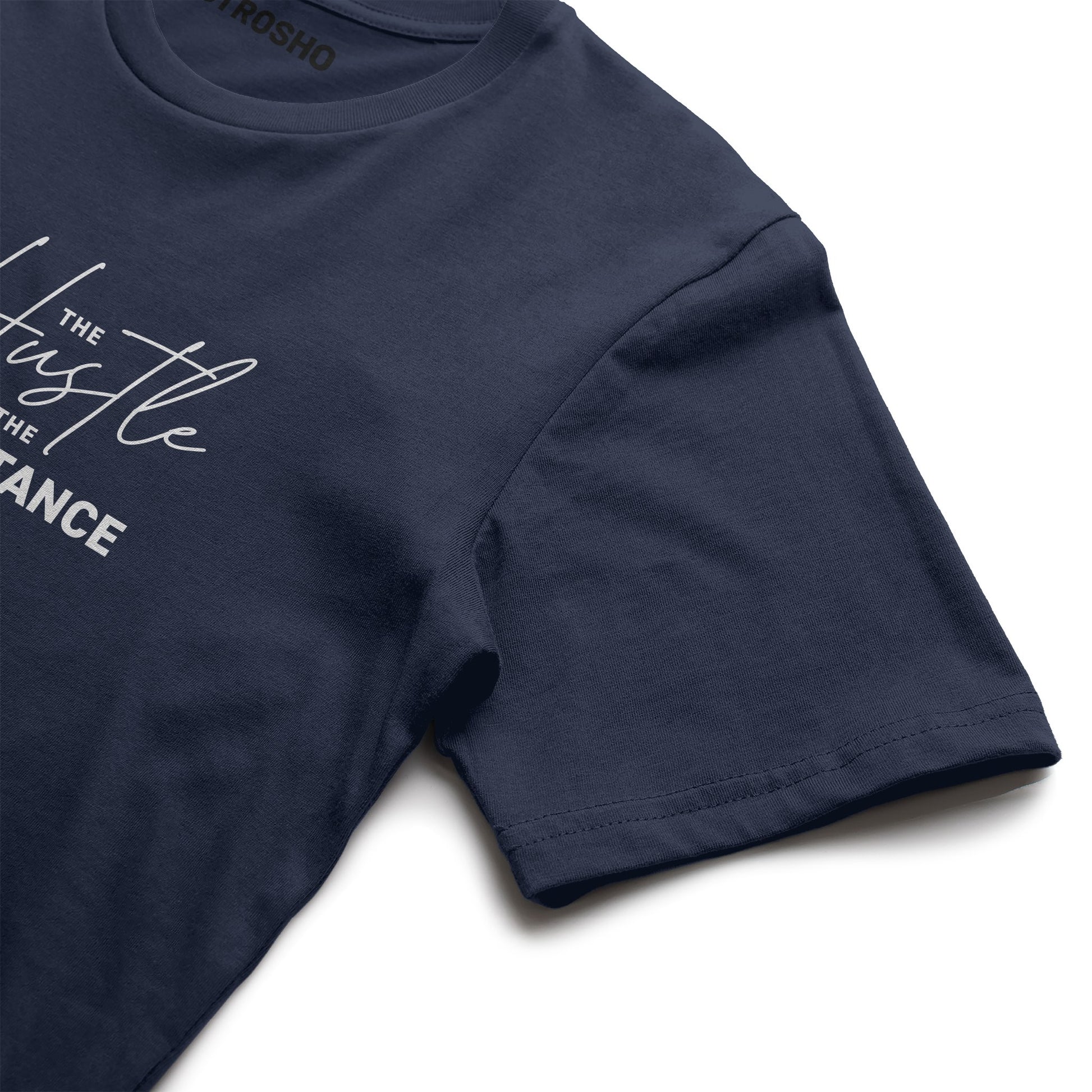 The Hustle Is The Inheritance Tee (Navy)
