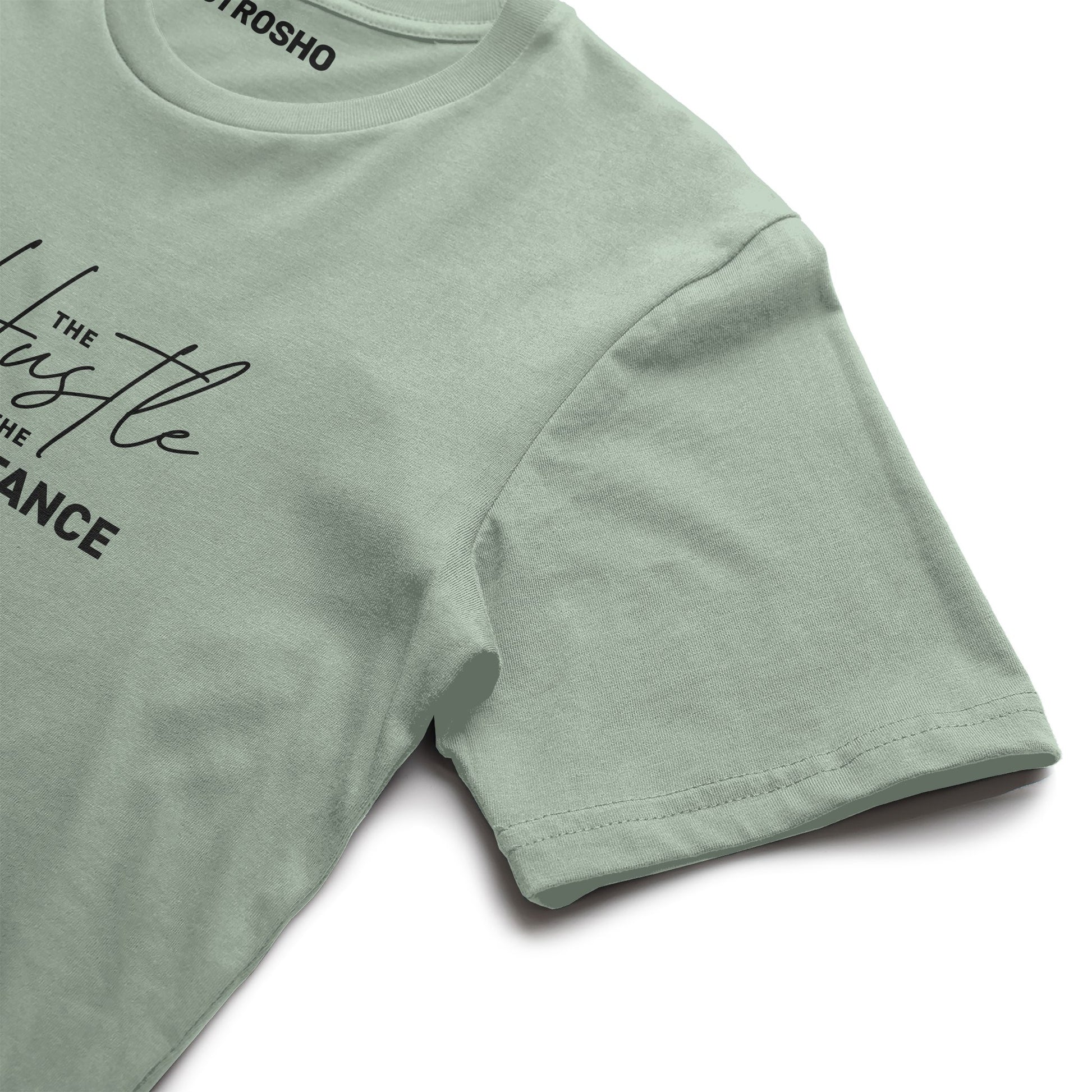 The Hustle Is The Inheritance Tee (Sage)