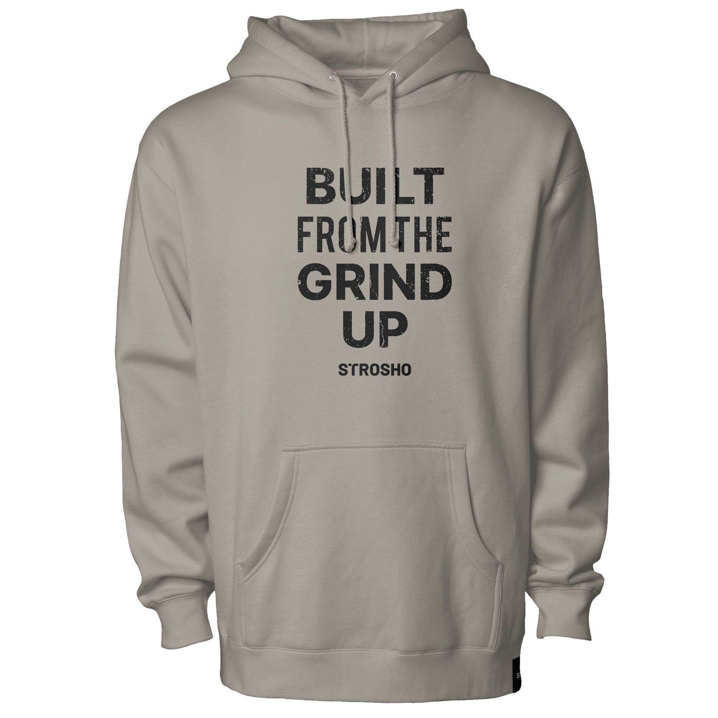 Built From The Grind Up Hoodie (Cement)