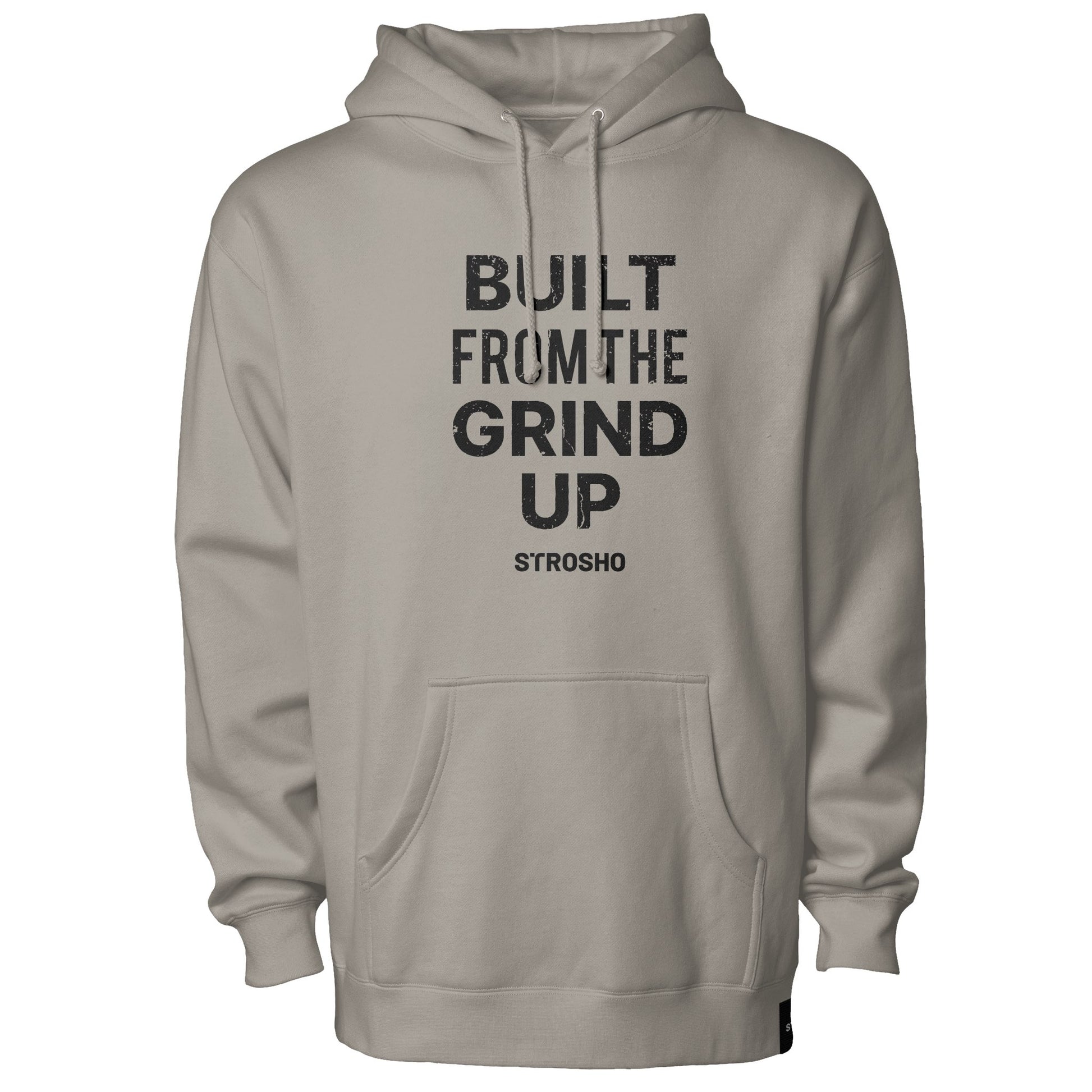 Built From The Grind Up Hoodie (Cement)
