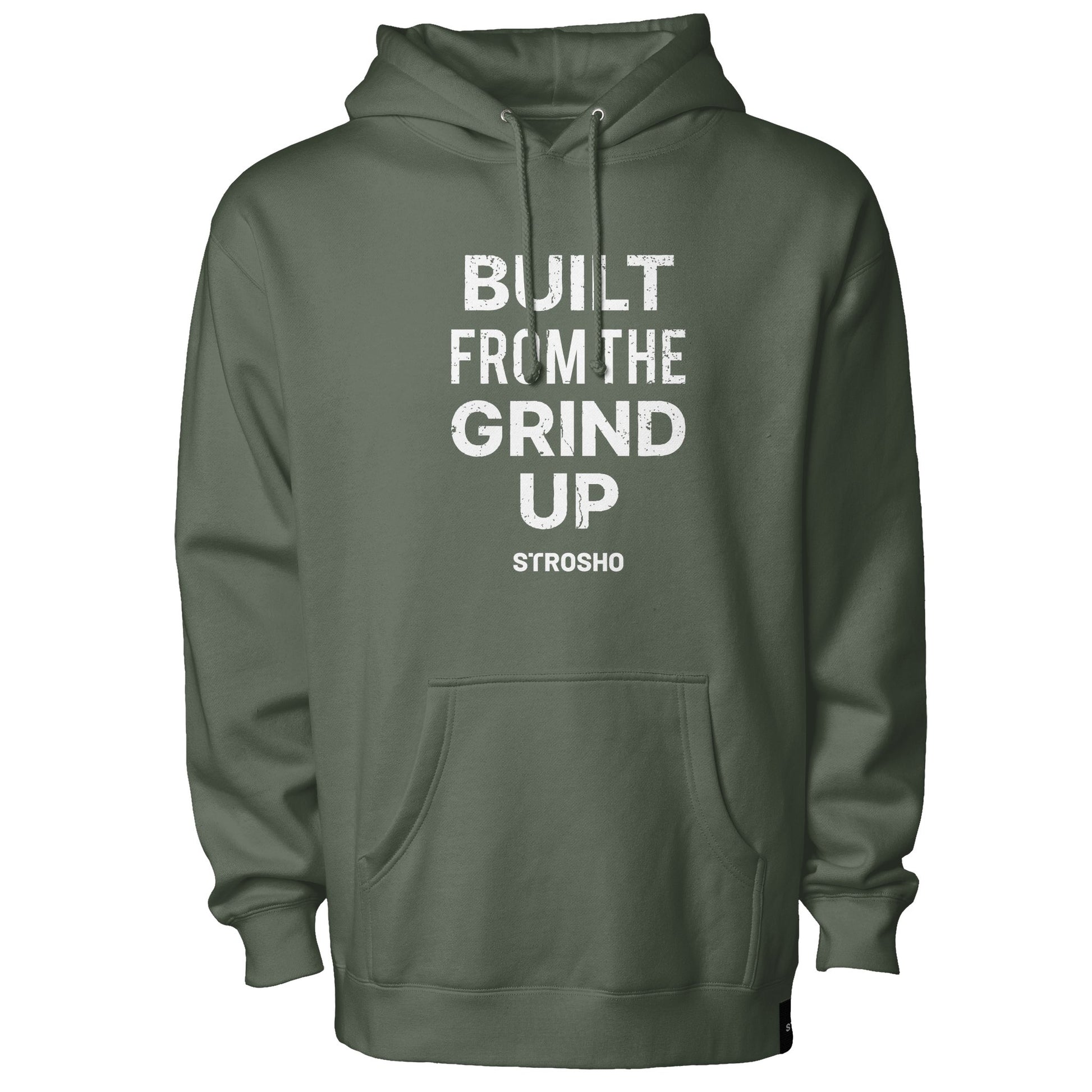 Built From The Grind Up Hoodie (Army)