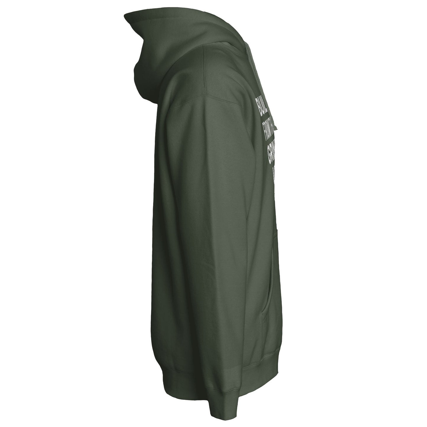 Built From The Grind Up Hoodie (Army)