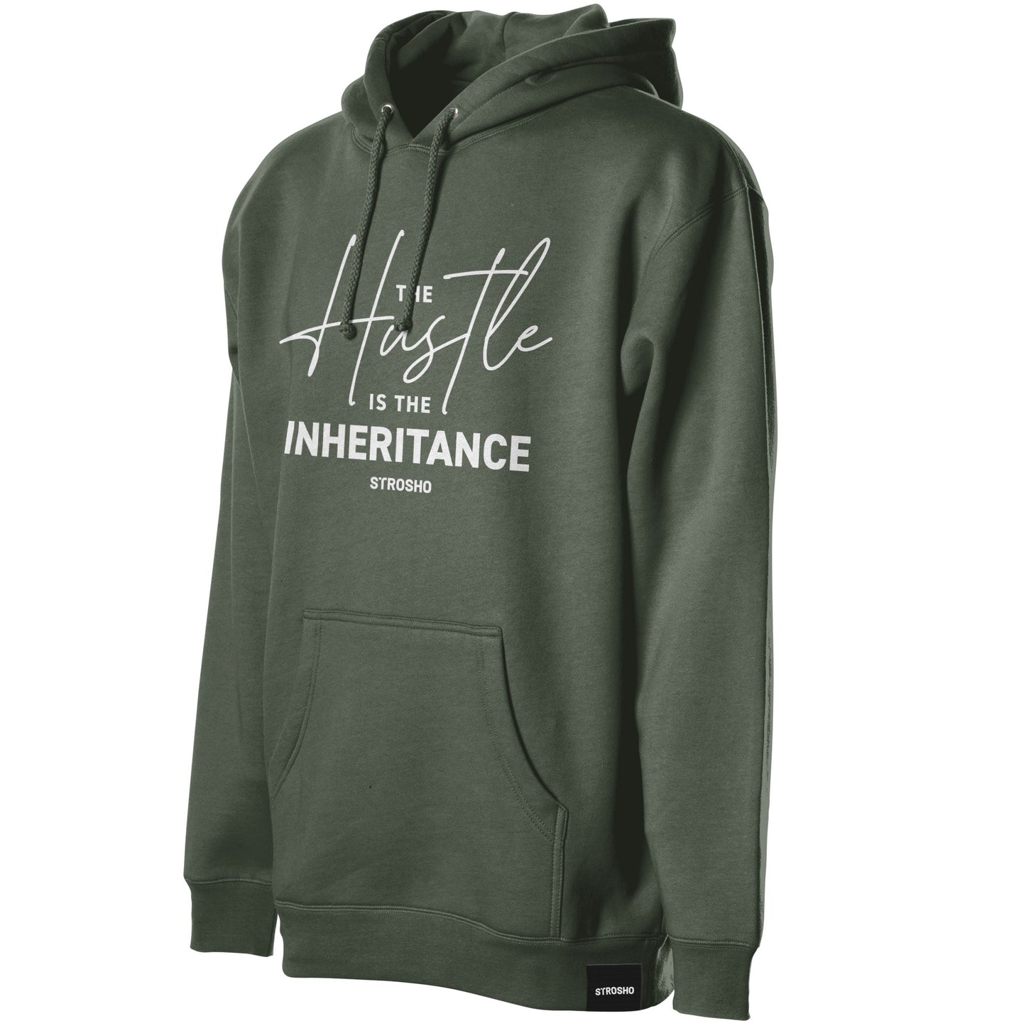 The Hustle Is The Inheritance Hoodie (Army)