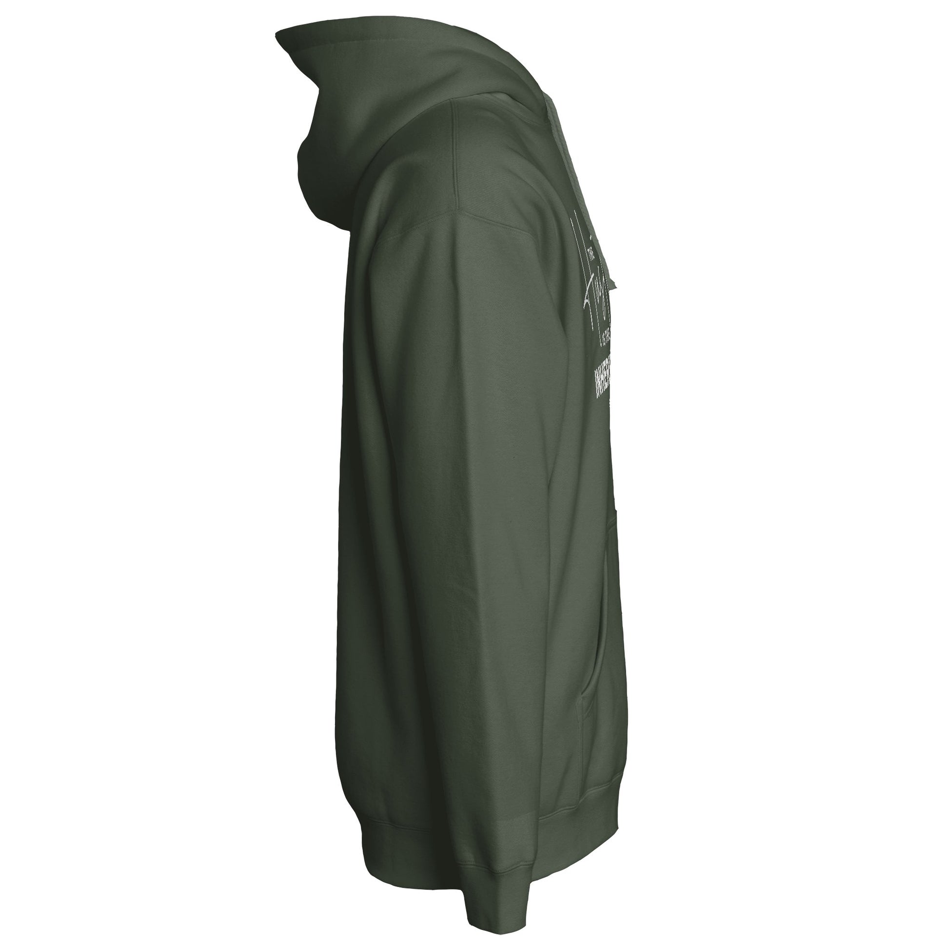 The Hustle Is The Inheritance Hoodie (Army)